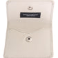 Dolce & Gabbana White Dauphine Leather Condom Case Wallet