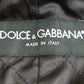 Dolce & Gabbana Gray Double Breasted Coat Jacket