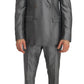 Dolce & Gabbana Black Stretch Crystal Bee Slim Fit Suit