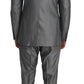 Dolce & Gabbana Black Stretch Crystal Bee Slim Fit Suit