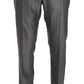 Dolce & Gabbana Black Stretch Crystal Bee Slim Fit Suit