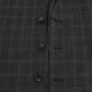 Dolce & Gabbana Gray Wool STAFF Checkered Stretch Vest