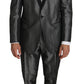 Dolce & Gabbana Gray Patterned MARTINI 2 Piece Suit