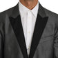 Dolce & Gabbana Gray Patterned MARTINI 2 Piece Suit