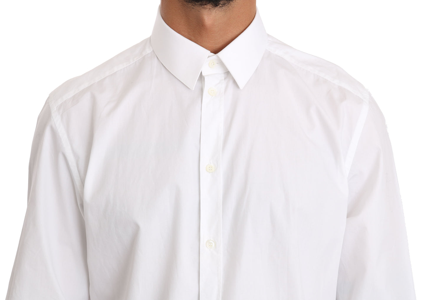 Dolce & Gabbana White GOLD Dress Shirt