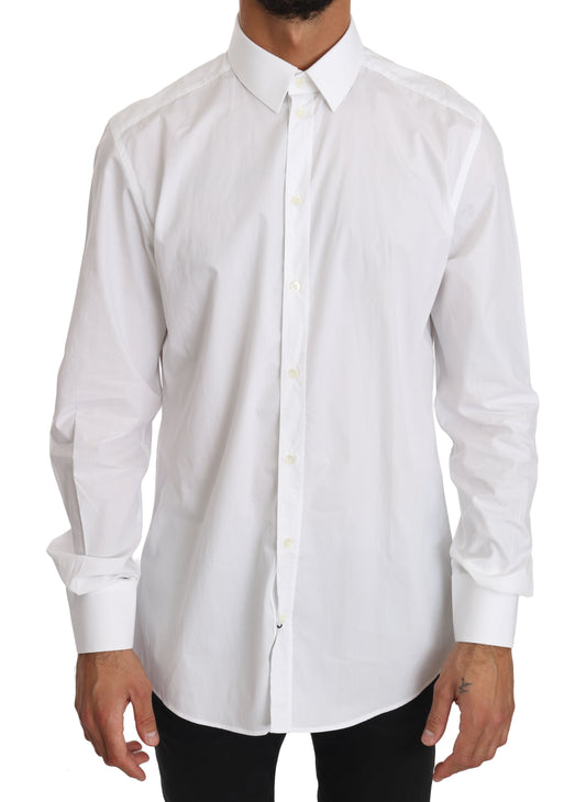 Dolce & Gabbana White GOLD Dress Shirt