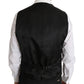 Dolce & Gabbana Gray Wool Silk Waistcoat Vest