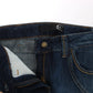 Cavalli Blue Cotton Stretch Low Waist Jeans