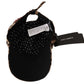 Dolce & Gabbana Brown Leopard Sequin Sicily Applique Baseball Hat