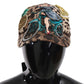 Dolce & Gabbana Brown Leopard Sequin Sicily Applique Baseball Hat