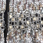 Dolce & Gabbana Silver Crystal Sequin Handmade Dress