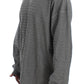 Dolce & Gabbana Gray Crewneck Pullover Silk Sweater