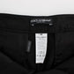 Dolce & Gabbana Black Cotton Stretch Torero Capris Pants