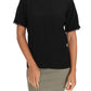 Dolce & Gabbana Black Silk Lace Top Blouse T-Shirt