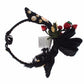 Dolce & Gabbana Diadem Headband Tiara Berry Fruit Crystal Bow Hair