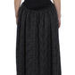 Dolce & Gabbana Black Gray Sheath Gown Full Length Dress