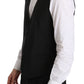 Dolce & Gabbana Gray Gilet STAFF Regular Fit Formal Vest