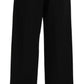 Dolce & Gabbana Black Print Trousers Pants