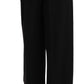 Dolce & Gabbana Black Print Trousers Pants