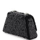 Self Portrait Black Bow Sequined Velvet Mini Shoulder Bag