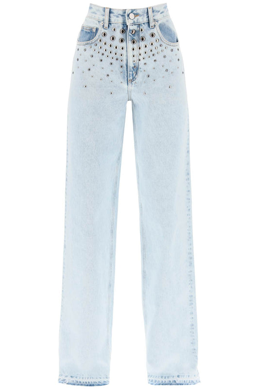 Alessandra Rich jeans with studs