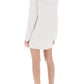 Alessandra Rich logo patch mini dress