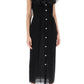 Alessandra Rich 'polka dot midi dress in ge