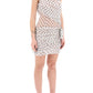 Alessandra Rich one-shoulder mini dress in polka