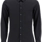 Dolce & Gabbana Dark Gray Embroidered Logo Pocket Shirt