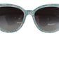 Dolce & Gabbana Blue DG4190 Lace Crystal Acetate Butterfly Sunglasses