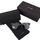 Dolce & Gabbana Gray DG4327-B Gray Frame Metal Gray Lenses Sunglasses