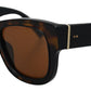 Dolce & Gabbana Brown DG4379-F Gradient Lenses Sunglasses