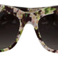 Dolce & Gabbana Elegant Black Multicolor Gradient Sunglasses