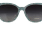 Dolce & Gabbana Blue Lace Acetate Crystal Round DG4190 Sunglasses