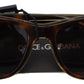 Dolce & Gabbana Plastic Full Rim Brown Mirror Lens DG4284 Sunglasses