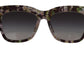 Dolce & Gabbana Black Floral Acetate Rectangle Shades DG4231F Sunglasses