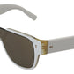 Dolce & Gabbana White Acetate Full Rim Frame Shades DG4356F Sunglasses