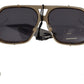 Dolce & Gabbana Brown Camo Metal Matte Mirror Lens DG2167 Sunglasses