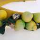 Dolce & Gabbana Exquisite Silk Crystal Lemon Headband Diadem