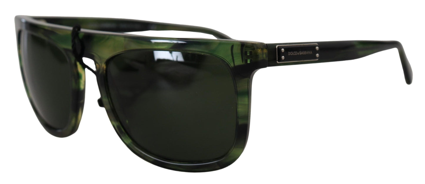 Dolce & Gabbana Green Acetate Full Rim Frame Women DG4288 Sunglasses