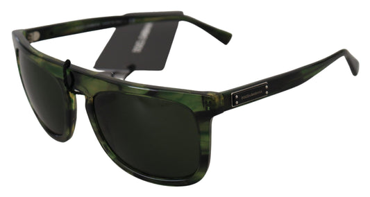 Dolce & Gabbana Green Acetate Full Rim Frame Women DG4288 Sunglasses