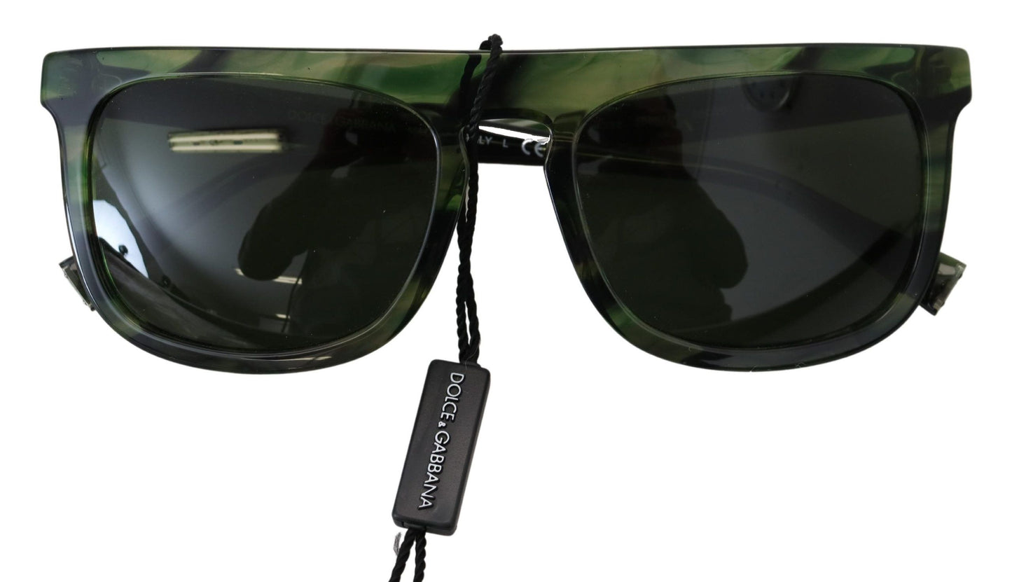 Dolce & Gabbana Green Acetate Full Rim Frame Women DG4288 Sunglasses