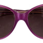 Dolce & Gabbana Purple Acetate Frame Round Shades DG4171P Sunglasses