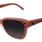 Dolce & Gabbana Pink Acetate Frame Stars Embellishment DG4124 Sunglasses