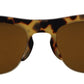 Dolce & Gabbana Brown Gold Acetate Havana DG430A Sunglasses