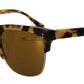 Dolce & Gabbana Brown Gold Acetate Havana DG430A Sunglasses