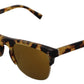 Dolce & Gabbana Brown Gold Acetate Havana DG430A Sunglasses