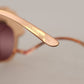 Dolce & Gabbana Pink Gold Rose Sequin Embroidery DG2202 Sunglasses