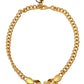 Dolce & Gabbana Elegant Gold-Tone Floral Fruit Necklace