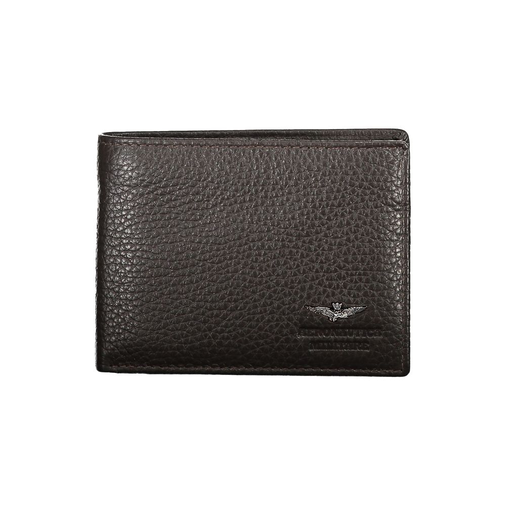 Aeronautica Militare Brown Leather Wallet